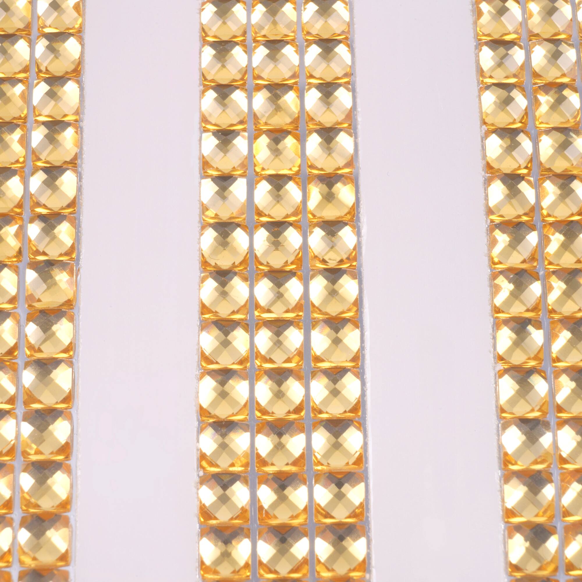 12 Packs: 3 ct. (36 total) Gold Rhinestone Borders by Recollections™